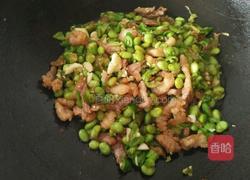 毛豆炒肉的做法图解10