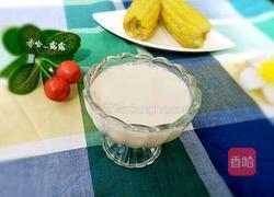 黏玉米黄豆浆的做法图解1