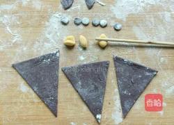 企鹅宝宝豆沙包的做法图解6