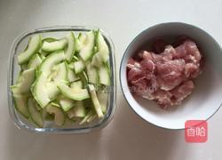 打卤面（角瓜肉丝卤）的做法图解4