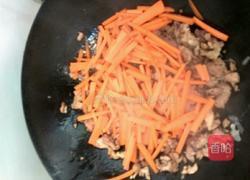 胡萝卜炒肉的做法图解7