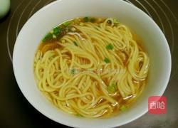 一碗最简单的蚝油面的做法图解4