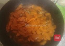 胡萝卜炒肉的做法图解4