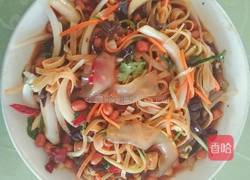 五彩拉皮的做法图解15