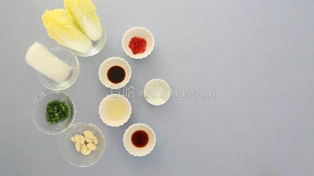 1. 准备所有食材