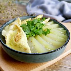 冬瓜烩蛋饺的做法[图]