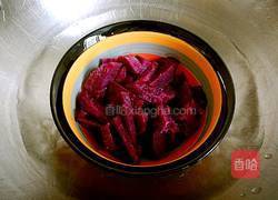 紫薯凉糕的做法图解2