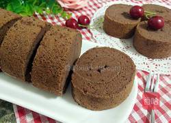 可可蛋糕卷的做法图解21