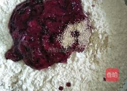 花朵豆沙包的做法图解2