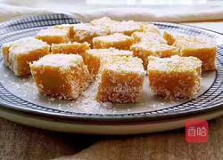 牛奶南瓜小方的做法图解5