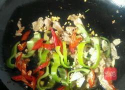 白茹炒肉的做法图解5