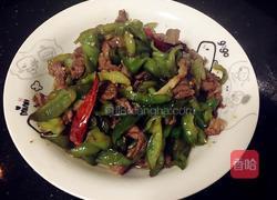 青椒炒牛柳的做法图解6