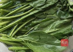 菠菜炒豆腐的做法图解1