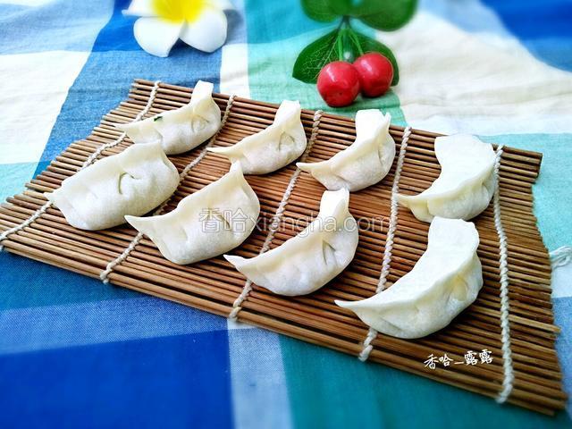 黄瓜鸡蛋馅水饺
