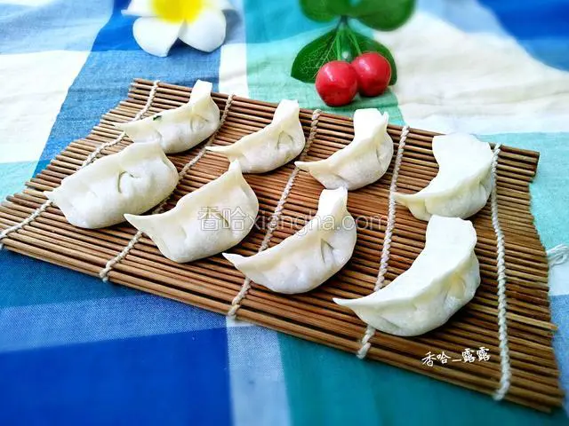 黄瓜鸡蛋馅水饺