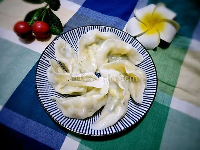 煮好的饺子