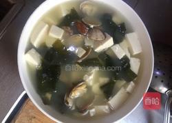 蛤蜊豆腐海带汤的做法图解10