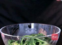 凉拌菠菜的做法图解5