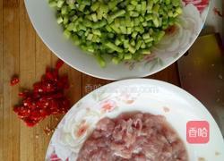 蒜薹炒肉沫的做法图解2