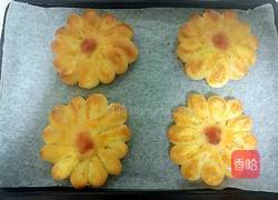 椰蓉花形面包的做法图解25