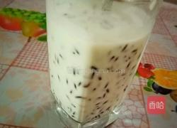 酸奶紫米露的做法图解4