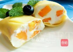 芒果班戟的做法图解9