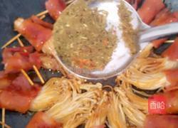培根金针菇卷的做法图解15