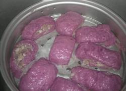 紫薯香芋包