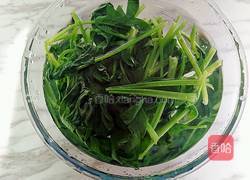 花生米拌菠菜的做法图解4