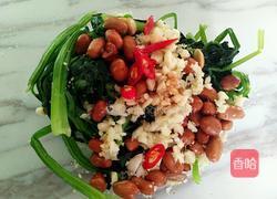 花生米拌菠菜的做法图解8