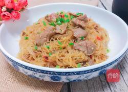 牛肉粉丝煲的做法图解2