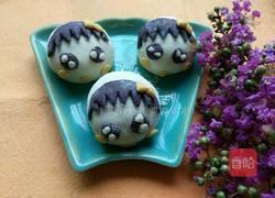 小妞妞豆沙包的做法图解1