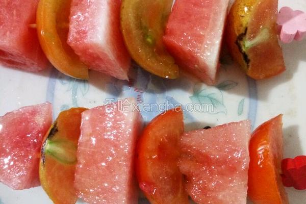 西瓜西红柿串（水果串）