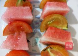 西瓜西红柿串（水果串）的做法图解6