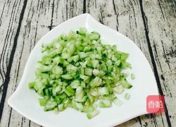 香菇虾仁丝瓜烙饼的做法图解5