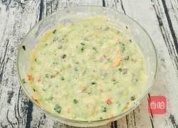 香菇虾仁丝瓜烙饼的做法图解8