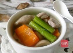 瘦肉时蔬汤的做法图解8