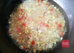 黄豆芽拌双丁的做法图解4