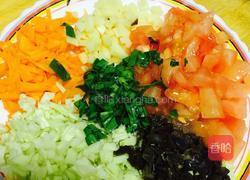 紫甘蓝臊子面的做法图解2