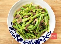 豇豆炒肉丝的做法图解8