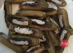 蒜香双头蛏子的做法图解2