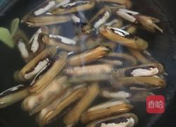 蒜香双头蛏子的做法图解5