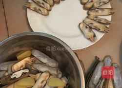 蒜香双头蛏子的做法图解7