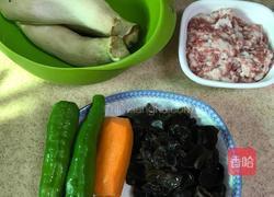 杏鲍菇肉末的做法图解2