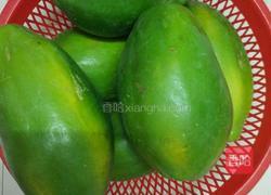 酸木瓜的做法图解1