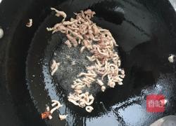 肉丝炒口蘑的做法图解3