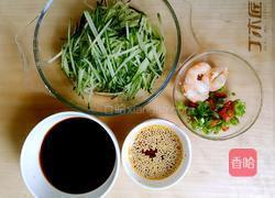 虾仁凉面的做法图解4