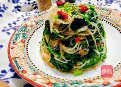 菠菜粉丝的做法图解1