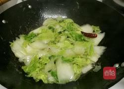 醋溜脆白菜的做法图解4