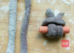 小兔子火腿馒头的做法图解5